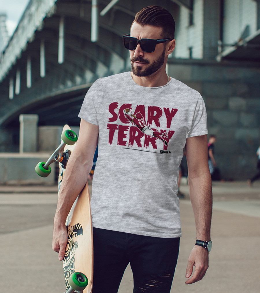 Scary Terry NFLPA Football Player Dive Catch T-Shirt