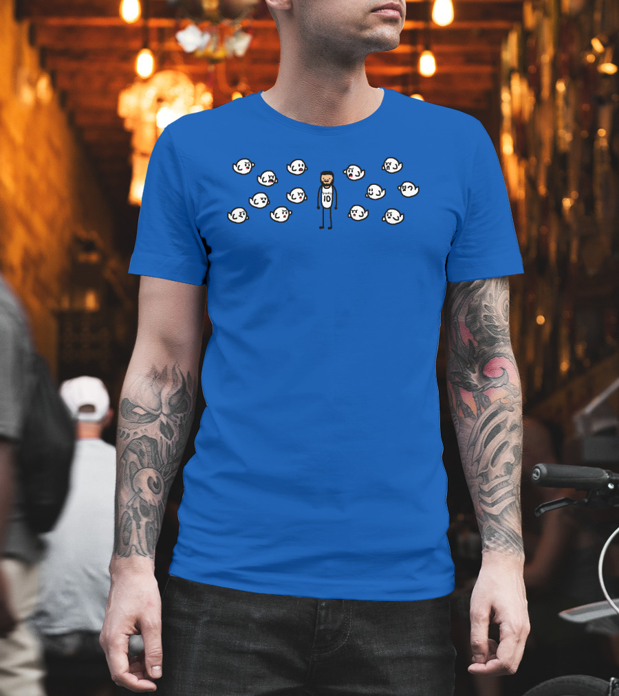 Ben Simmons Every Time He Touches The Ball Surrounded by Ghosts T-Shirt