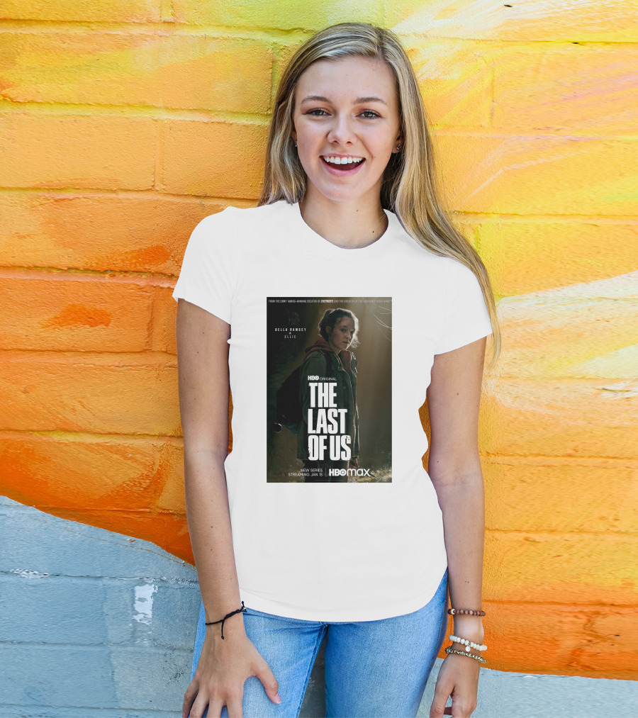 HBO Original The Last Of Us Bella Ramsey Ellie New Series Streaming Jan 15 HBO Max T-Shirt