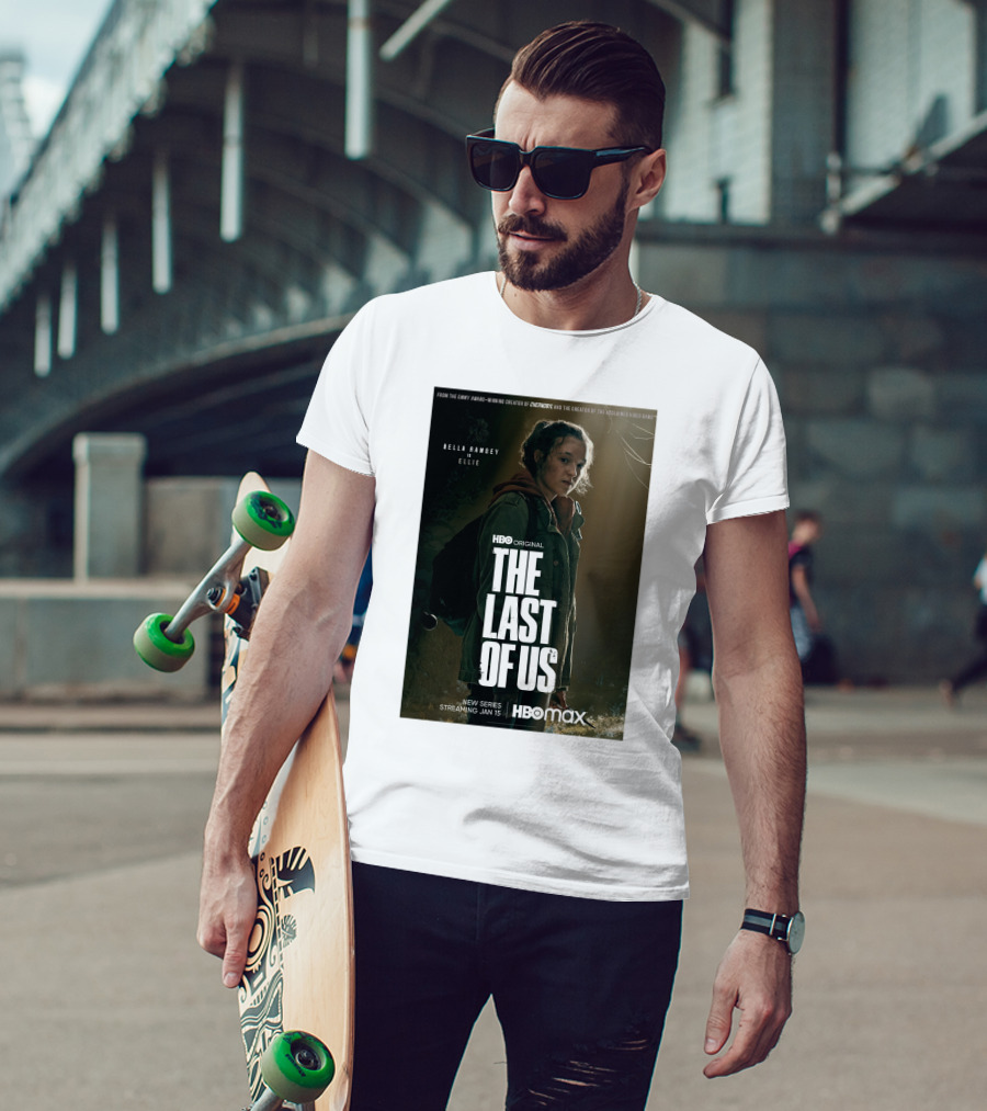 HBO Original The Last Of Us Bella Ramsey Ellie New Series Streaming Jan 15 HBO Max T-Shirt