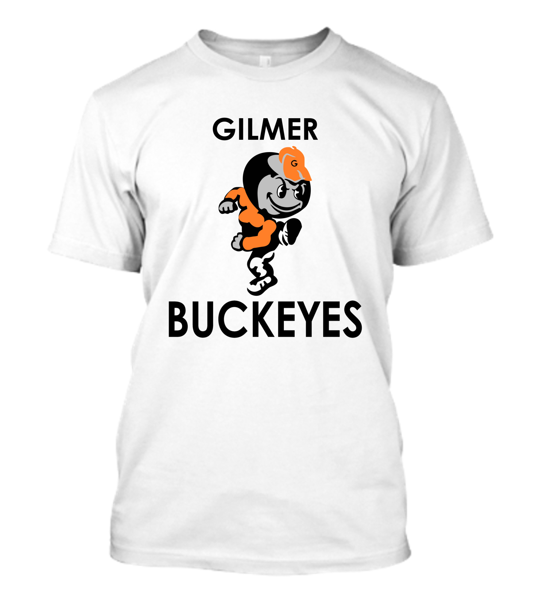 Gilmer Buckeyes Football Mascot Gilmer Texas T-Shirt