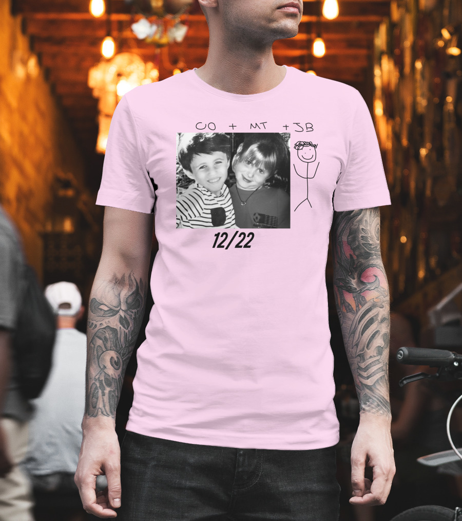 Chris Olsen Meghan Trainor Joshua Bassett CO MT JB 12/22 T-Shirt