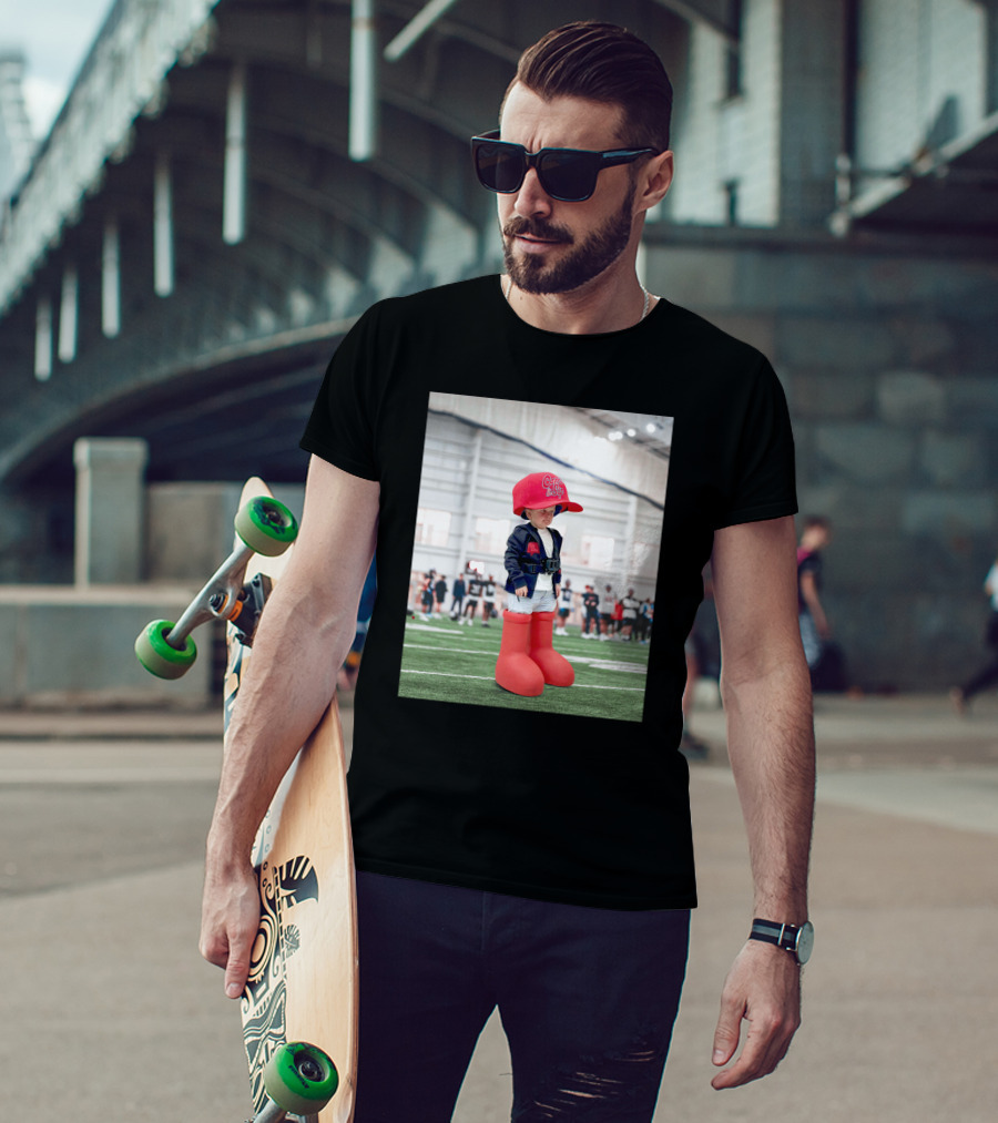 Hasbulla Wearing Come To The Sip Cap And Boots On Football Field T-Shirt
