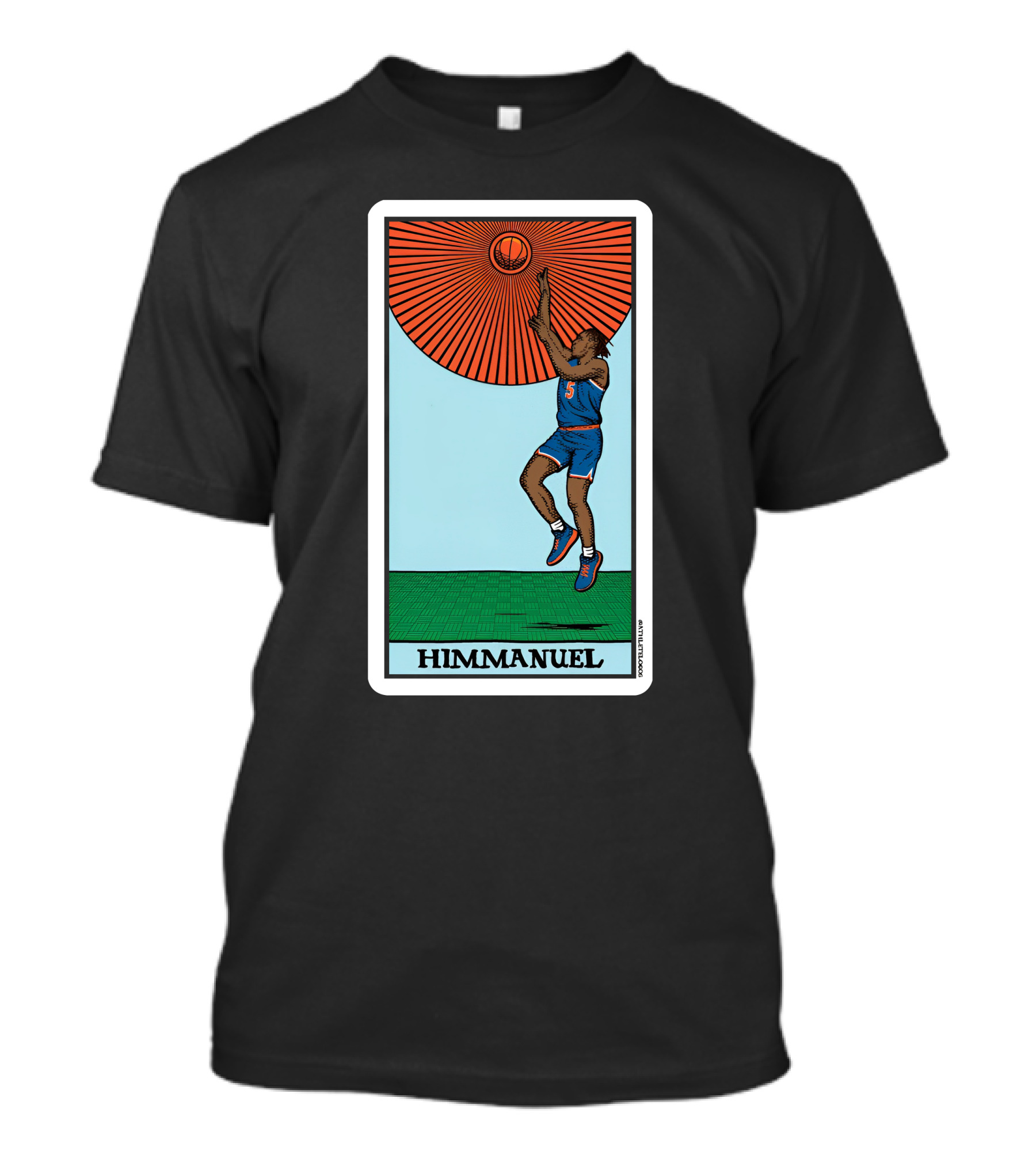 Himmanuel Athlete Tarot Style Basketball Jumper T-Shirt