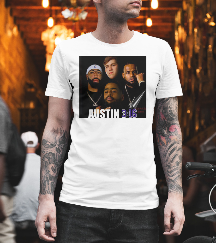 Lakers Basketball Austin 3 16 Players T-Shirt