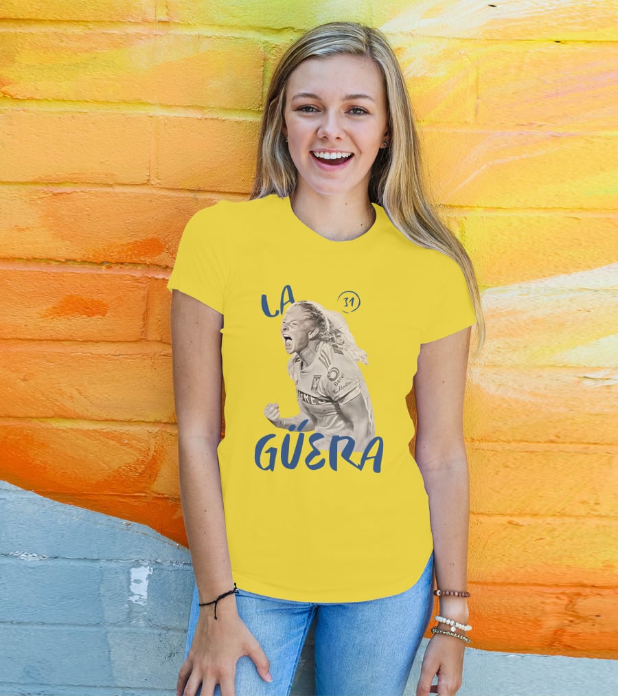 La Güera 31 Tigres Soccer T-Shirt