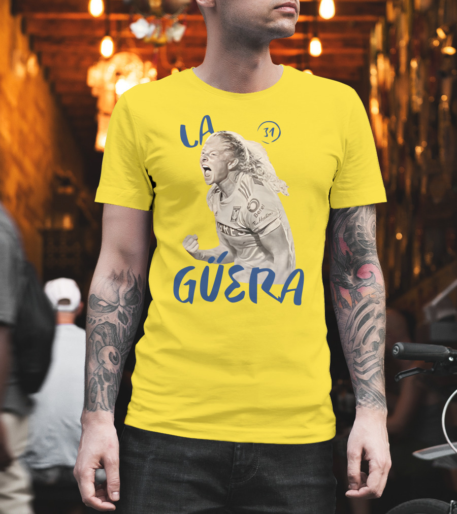 La Güera 31 Tigres Soccer T-Shirt