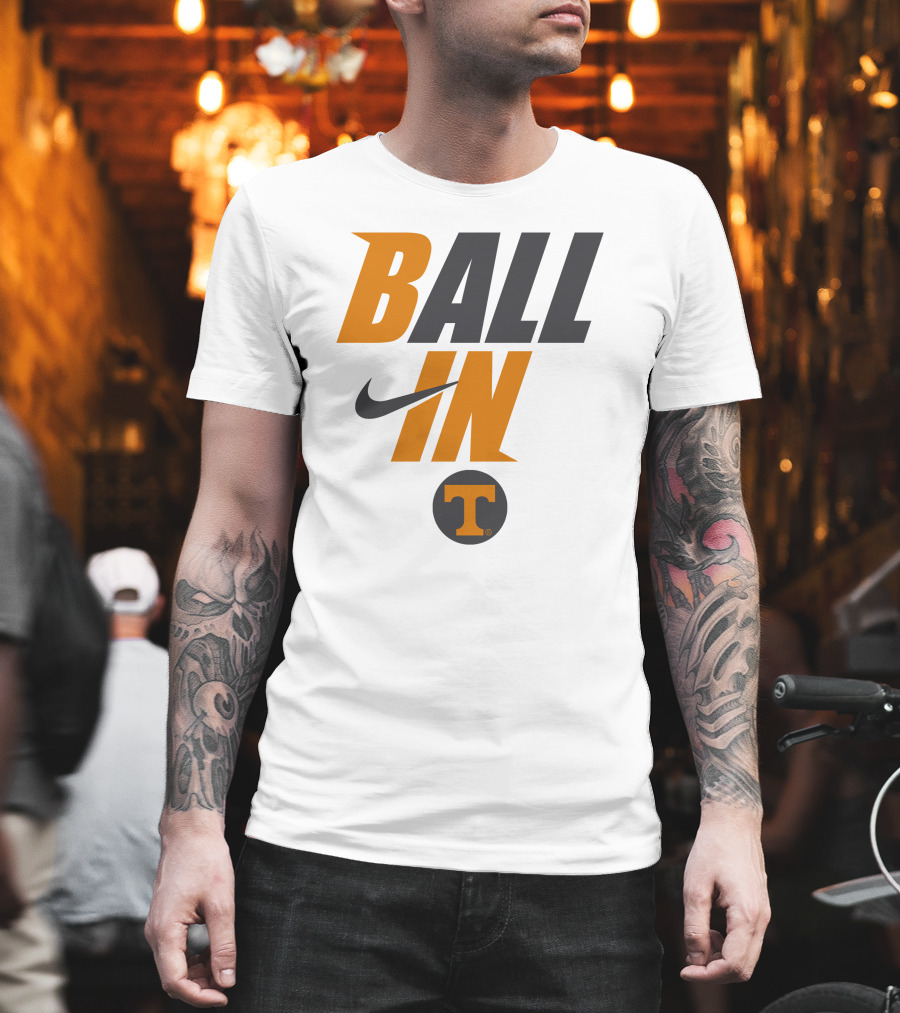 Ball In Tennessee Volunteers T-Shirt