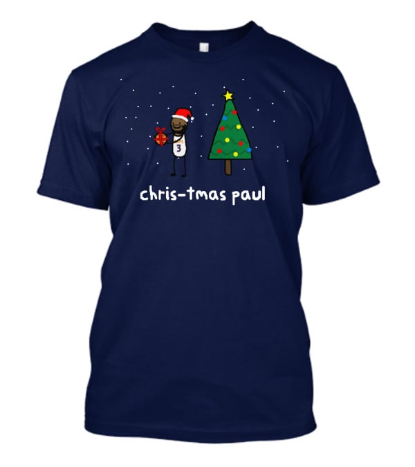 Chris-tmas Paul Holiday Merch NBA Paint Swea T-Shirt
