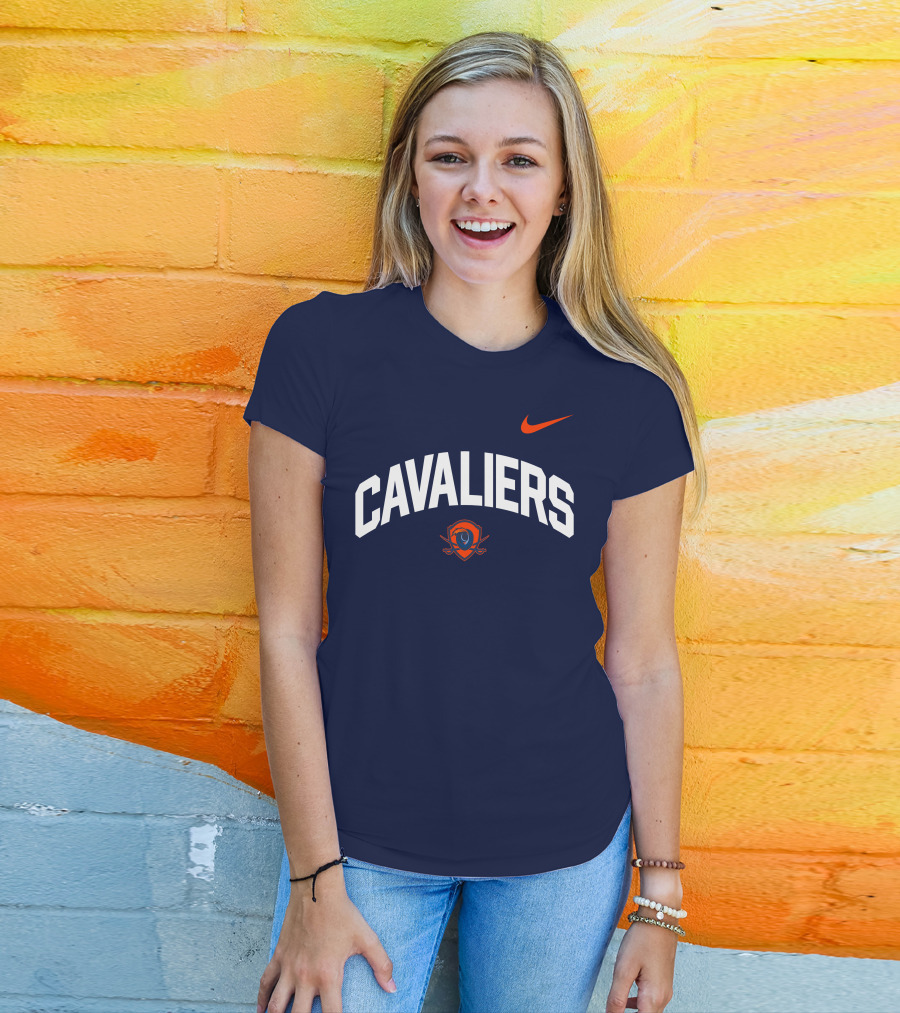 Cavaliers UVA Logo Robert Saleh T-Shirt