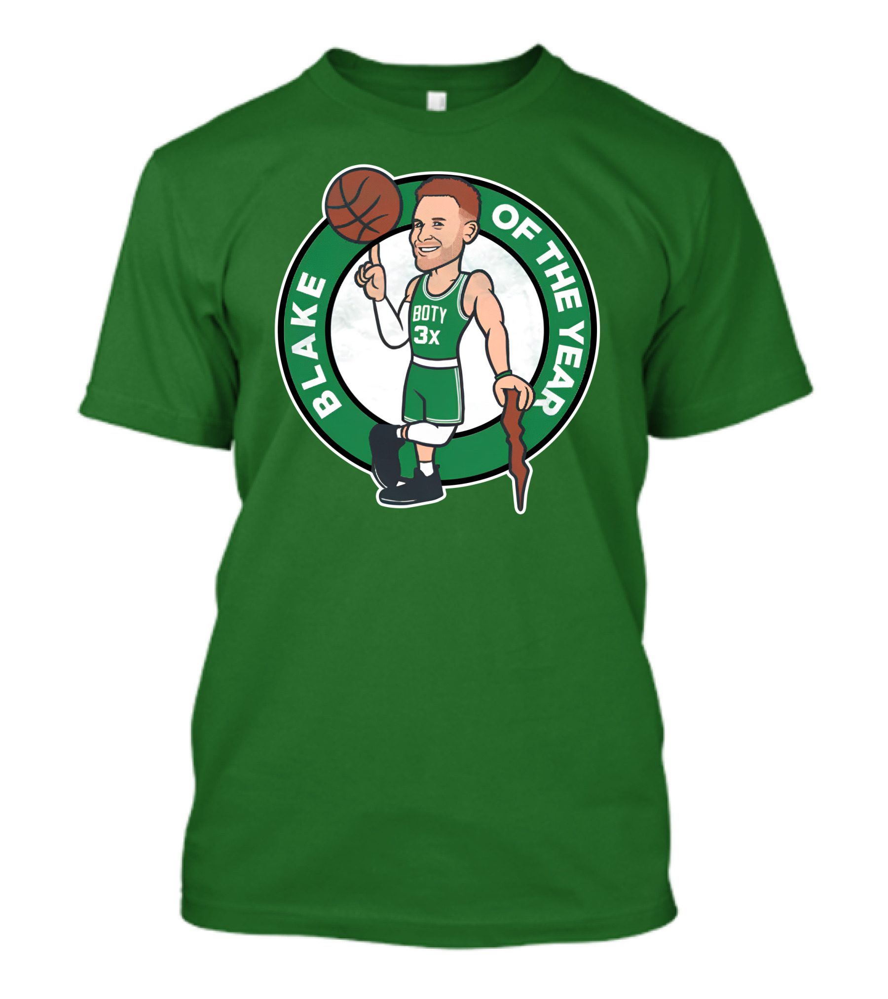 Blake Boty Of The Year Bos 3X T-Shirt
