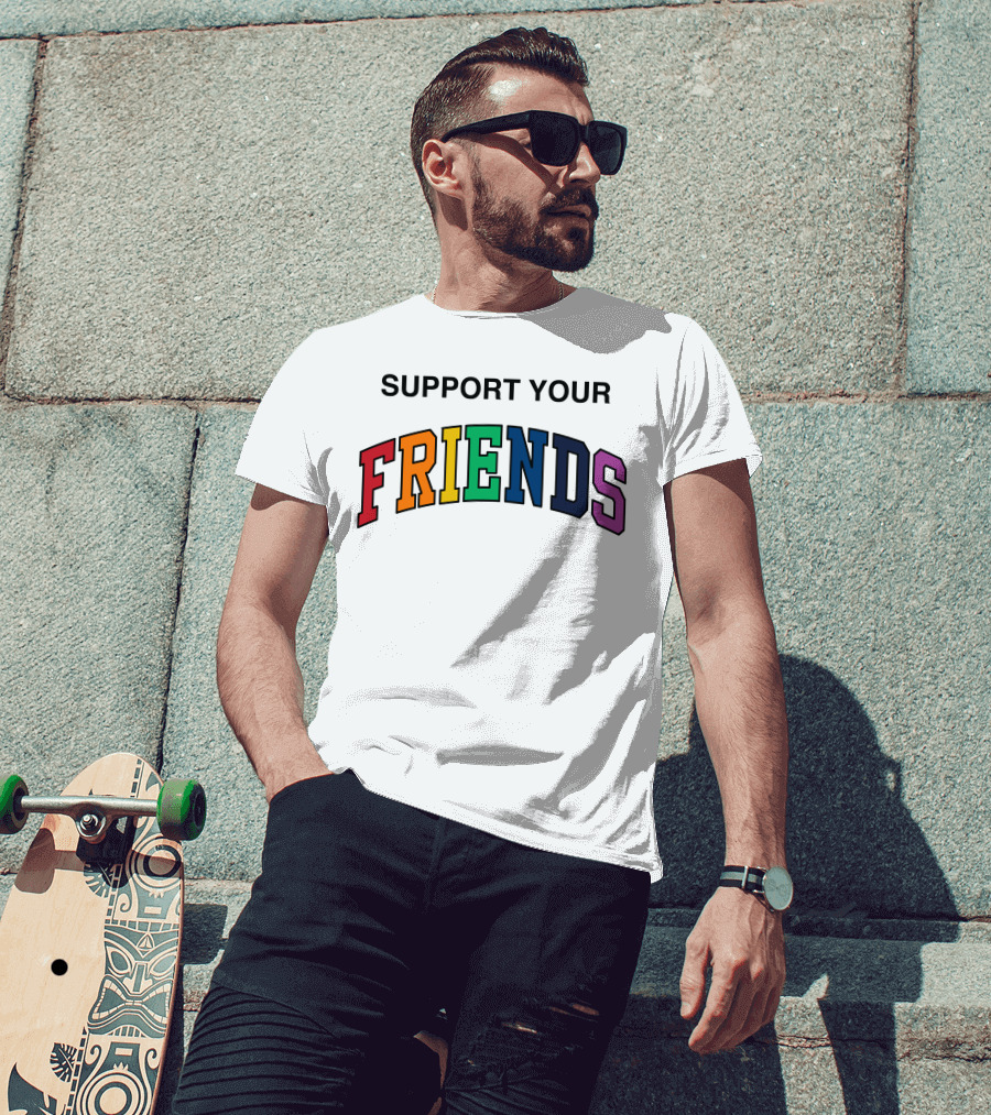 Kids Of Immigrants Store Support Your Friends T-Shirt