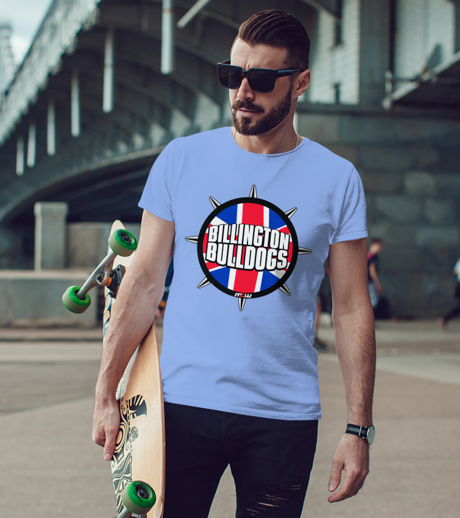 Billington Bulldogs Union Jack Spiked Emblem T-Shirt