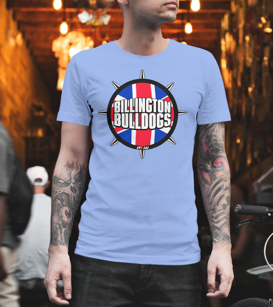 Billington Bulldogs Union Jack Spiked Emblem T-Shirt