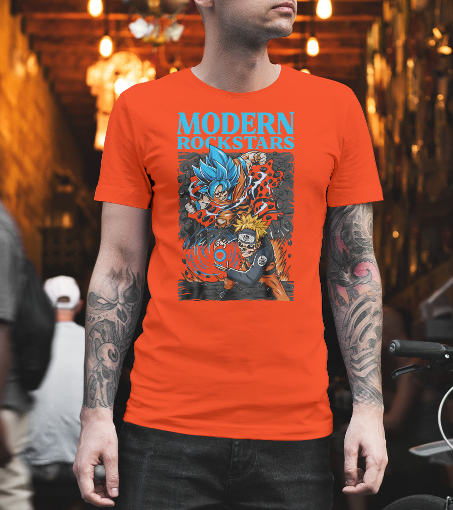 MODERN ROCKSTARS Anime Rockstars T-Shirt