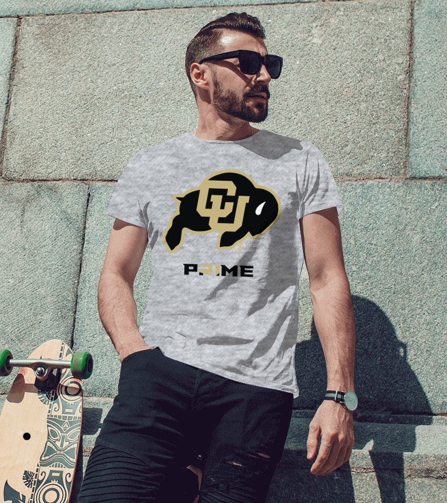 47 Brand Mvp Super Rival Ralphie CU Buffs Prime Coach Prime T-Shirt