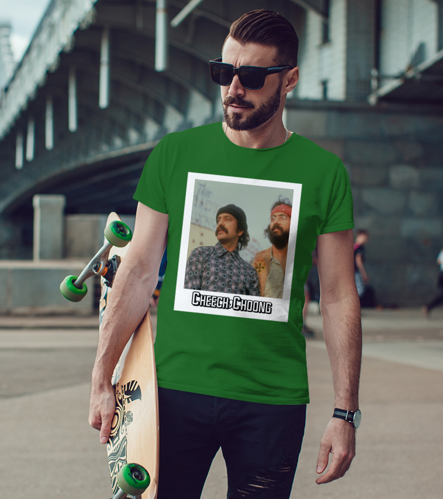 Cheech And Chong Retro Movie Duo Mikey Banker T-Shirt