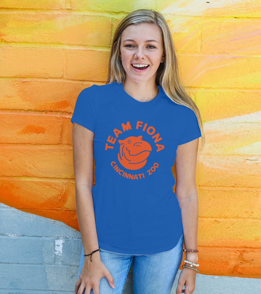 Team Fiona Cincinnati Zoo Hippo T-Shirt