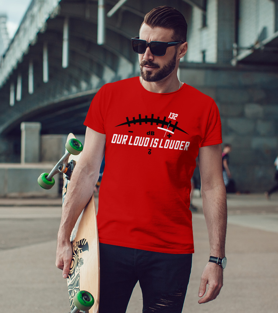 Sevensixapparel Our Loud Is Louder DB 132 T-Shirt