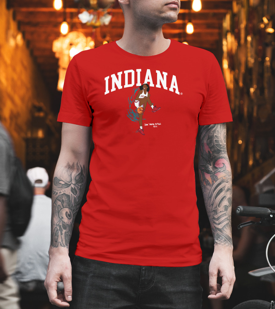 Indiana Basketball Chloe Moore-McNeil #11 T-Shirt