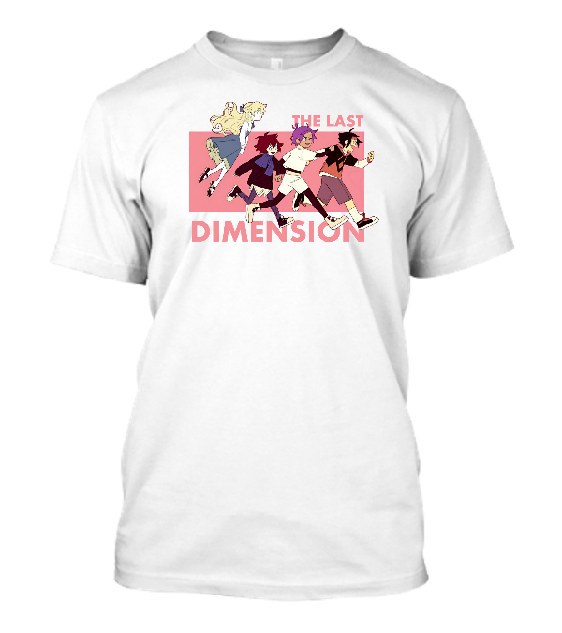 The Last Dimension Adventure Quartet Running Forward T-Shirt