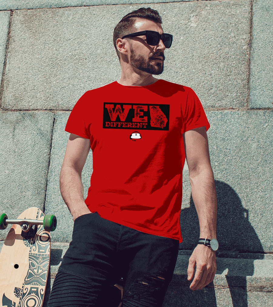 We Different Georgia Seven Six Apparel Merch T-Shirt