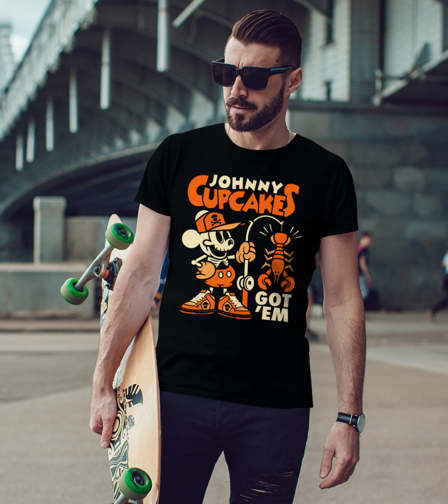 Johnny Cupcakes Crustacean Cupkicks Got 'Em T-Shirt