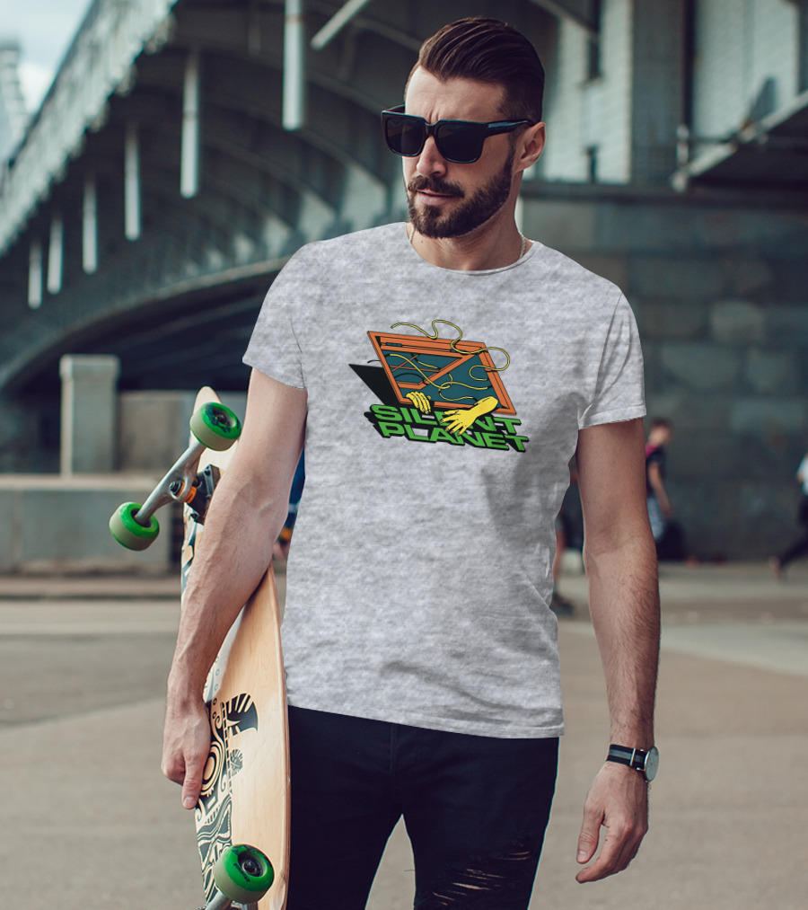 SILENT PLANET Visible Unseen Hands Through Frame T-Shirt