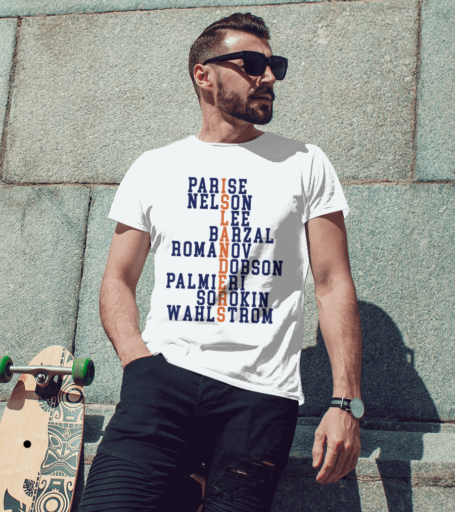 Parise Nelson Lee Barzal Romanov Dobson Palmieri Sorokin Wahlstrom Islanders T-Shirt