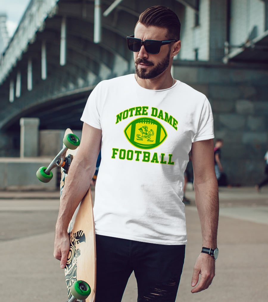 Notre Dame Football Coach Marcus Freeman Iconic Game Day Wear T-Shirt