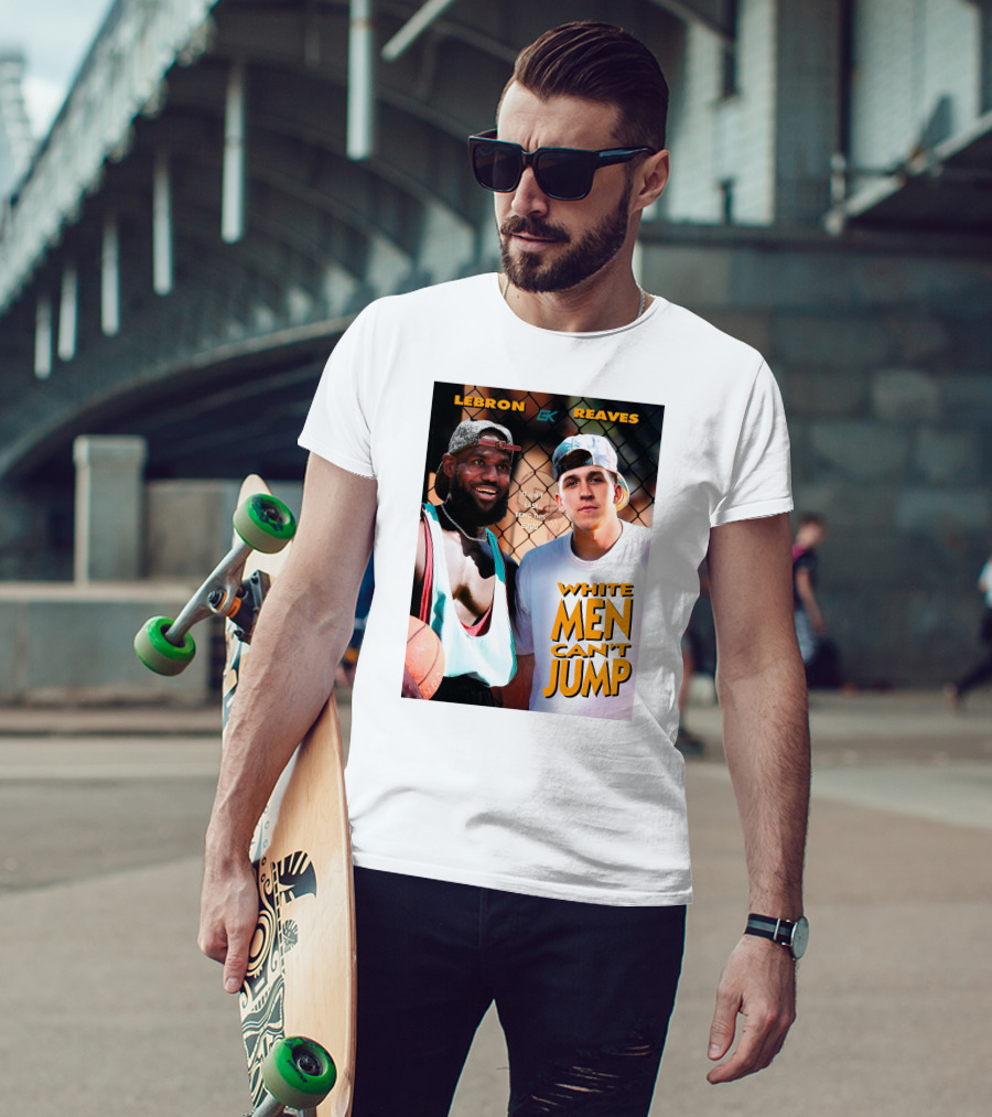 Lebron Reaves White Men Can't Jump Basketball Movie T-Shirt