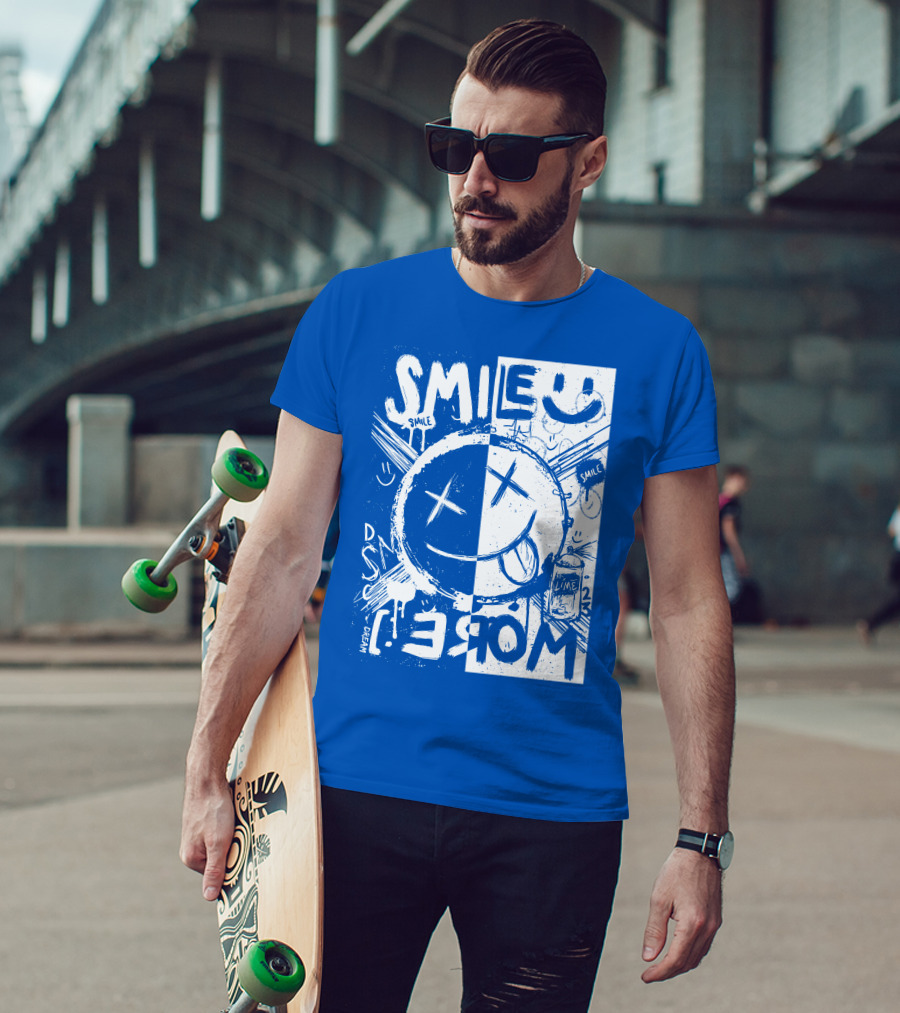 Dream Merch Smile More Smile Drink Lime T-Shirt