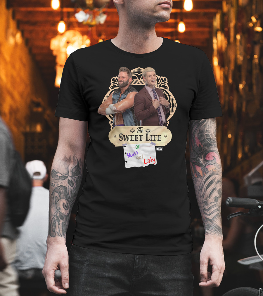 The Sweet Life of Matt and Cody AEW Merch T-Shirt