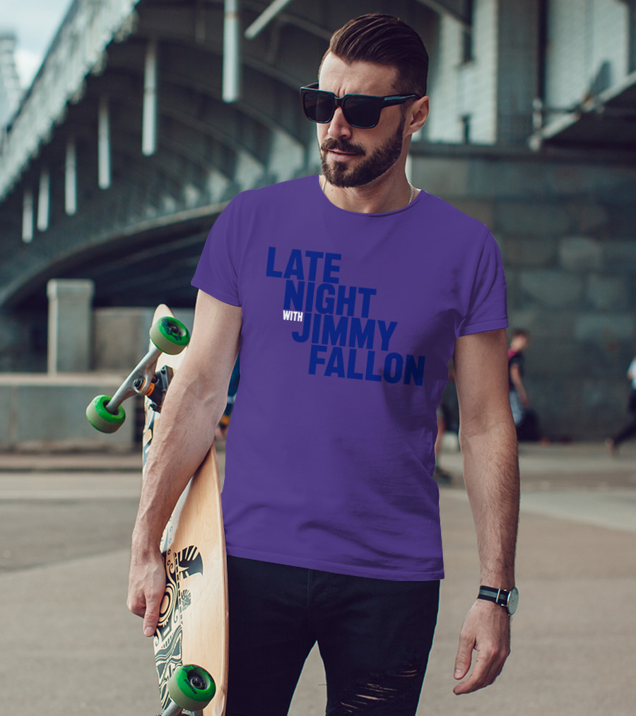 Late Night With Jimmy Fallon Mike Shoemaker T-Shirt