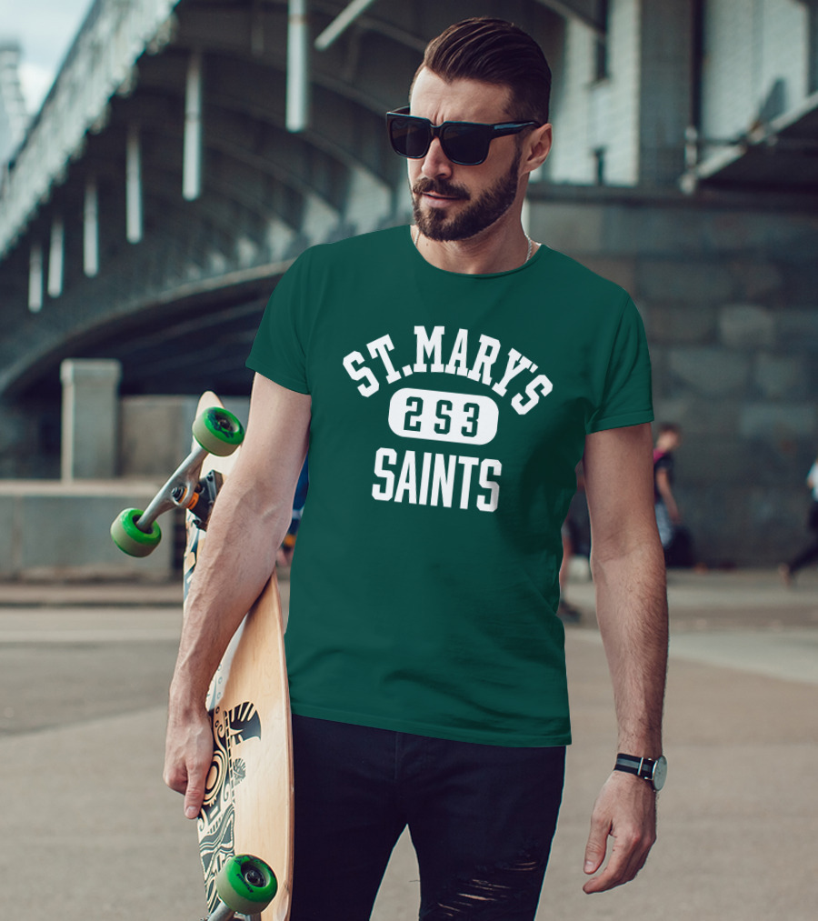 St. Mary's High School Saints 2S3 Team Spirit T-Shirt