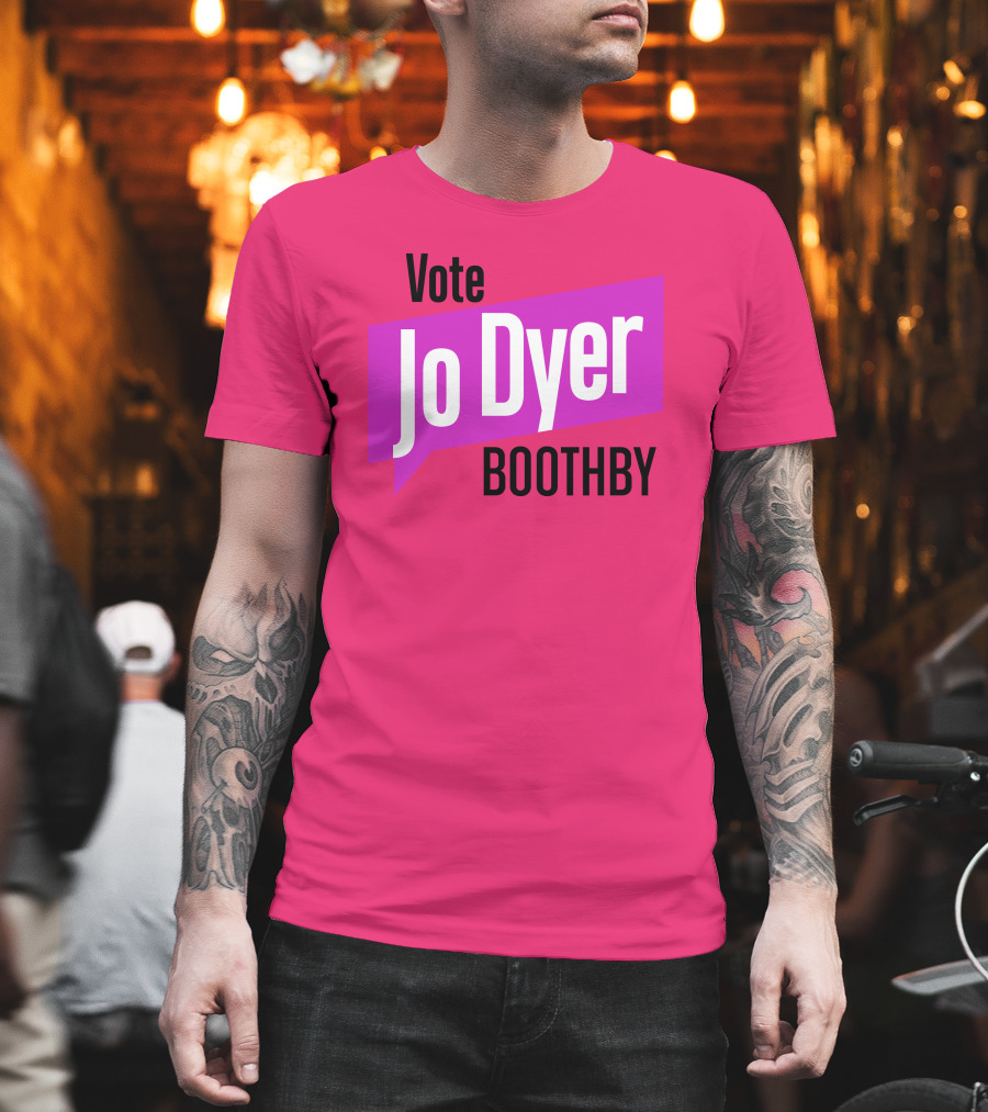 Vote Jo Dyer Boothby Independent Voice T-Shirt