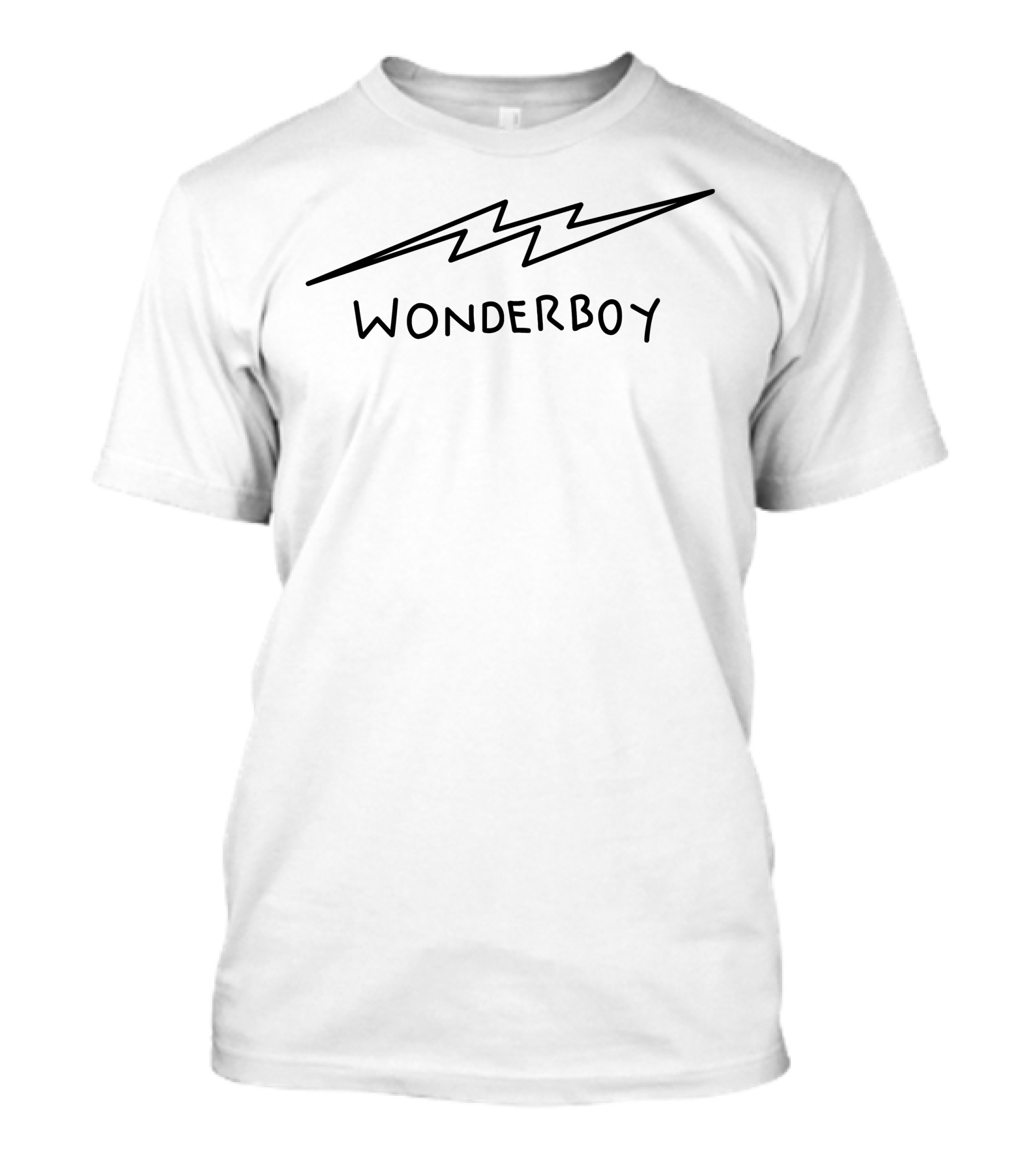 Super 70s Sports Merch Wonderboy The Natural Baseball Bat Lightning Bolt T-Shirt