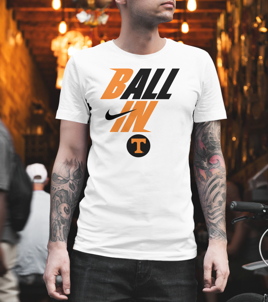 Tennessee Volunteers Ball In T T-Shirt