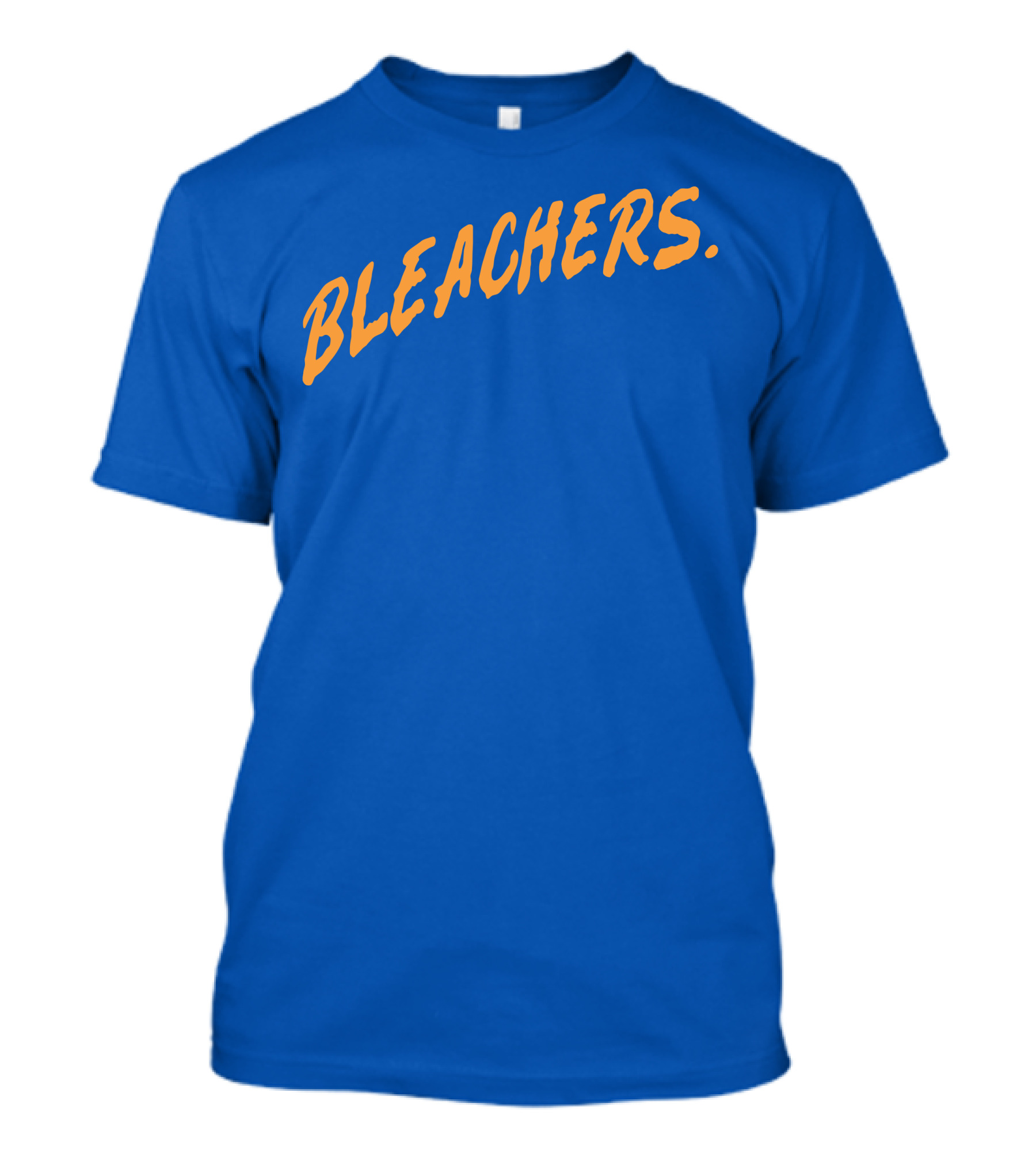Bleachers Bold Arch Text On Blue T-Shirt