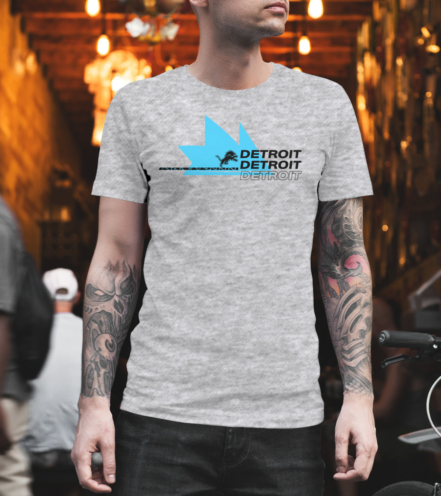 DETROIT LIONS DETROIT DETROIT T-Shirt