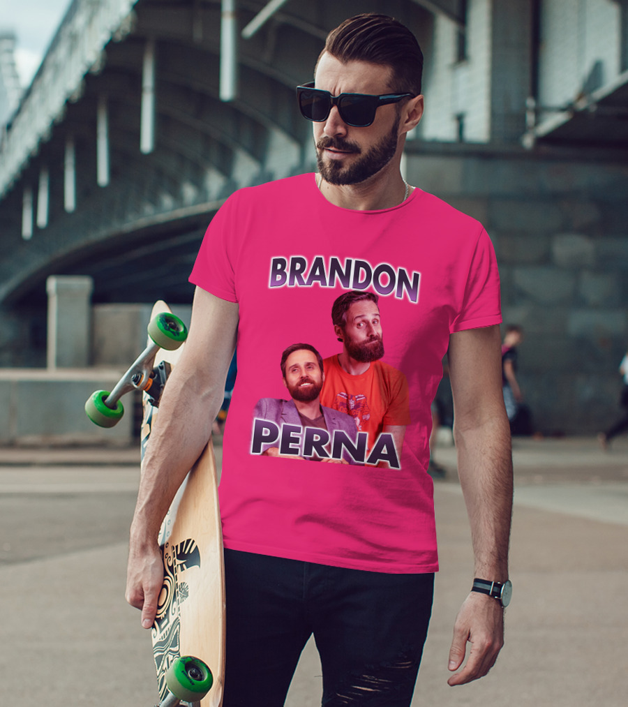 Brandon Perna Sports Humor Icon Duo T-Shirt