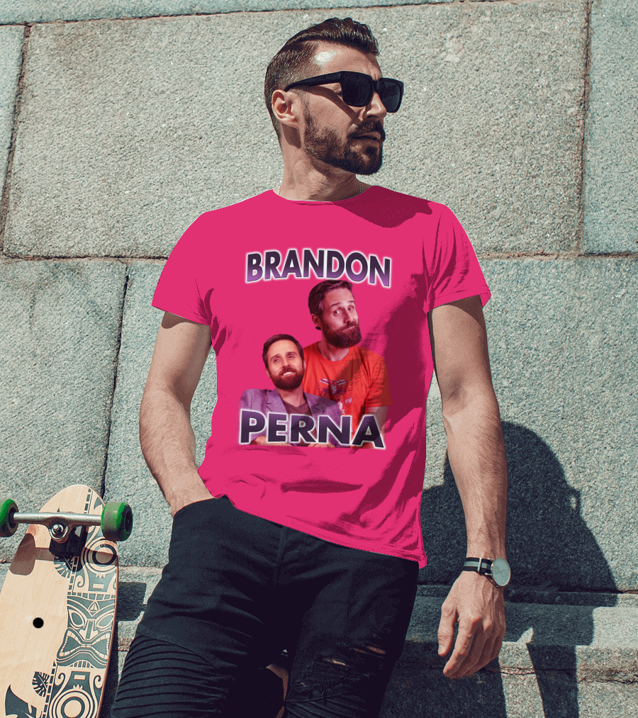 Brandon Perna Sports Humor Icon Duo T-Shirt