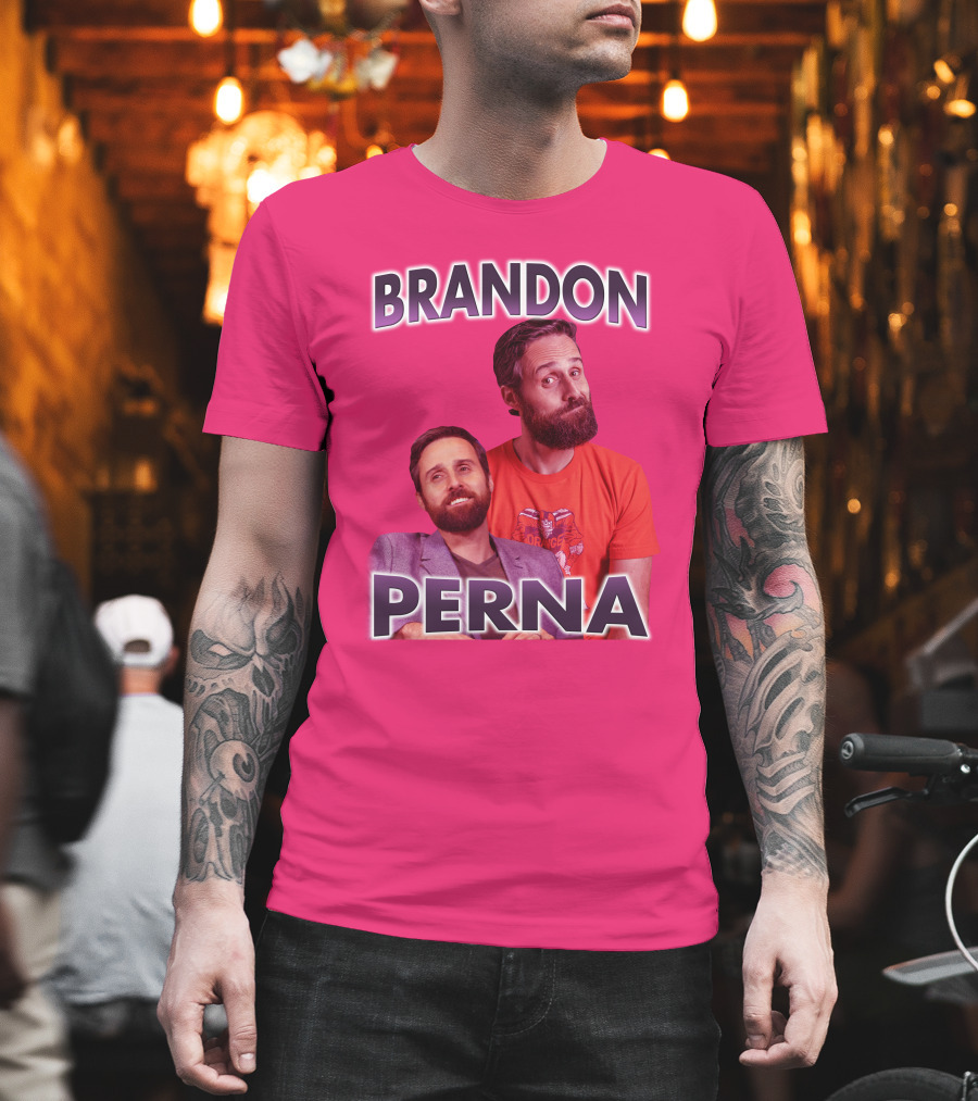 Brandon Perna Sports Humor Icon Duo T-Shirt