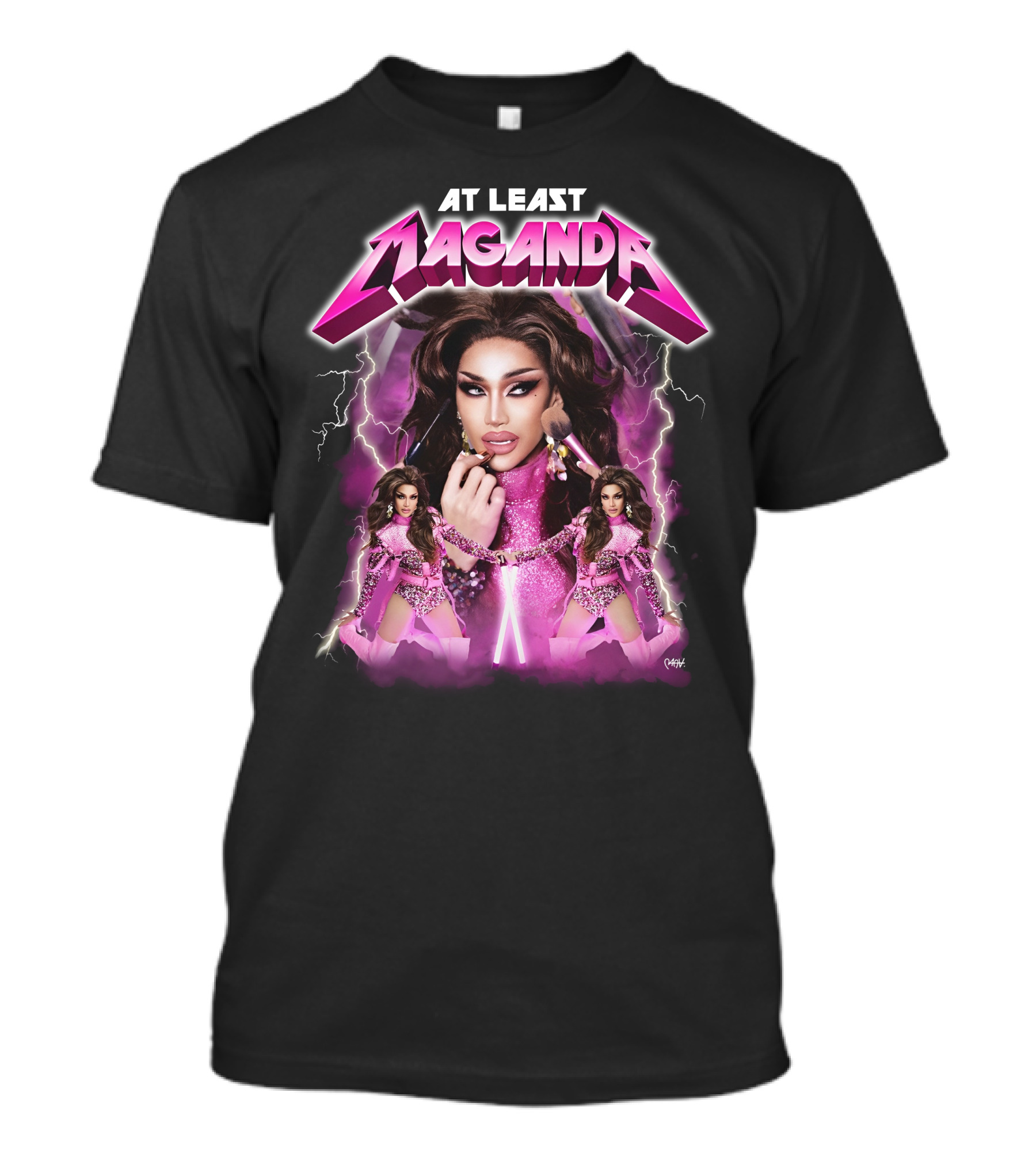 At Least Maganda Jose Marie Viceral Makeup And Lightning Drama T-Shirt