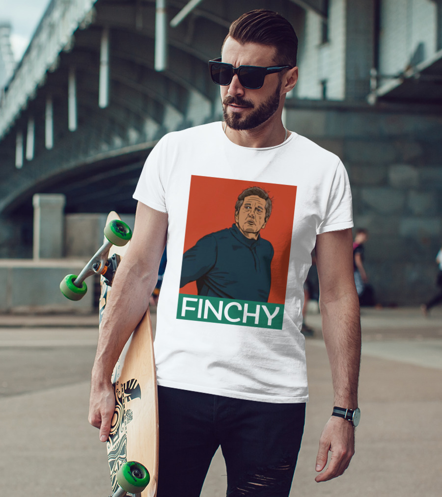 Kat Wearing Finchy Graphs Merch T-Shirt