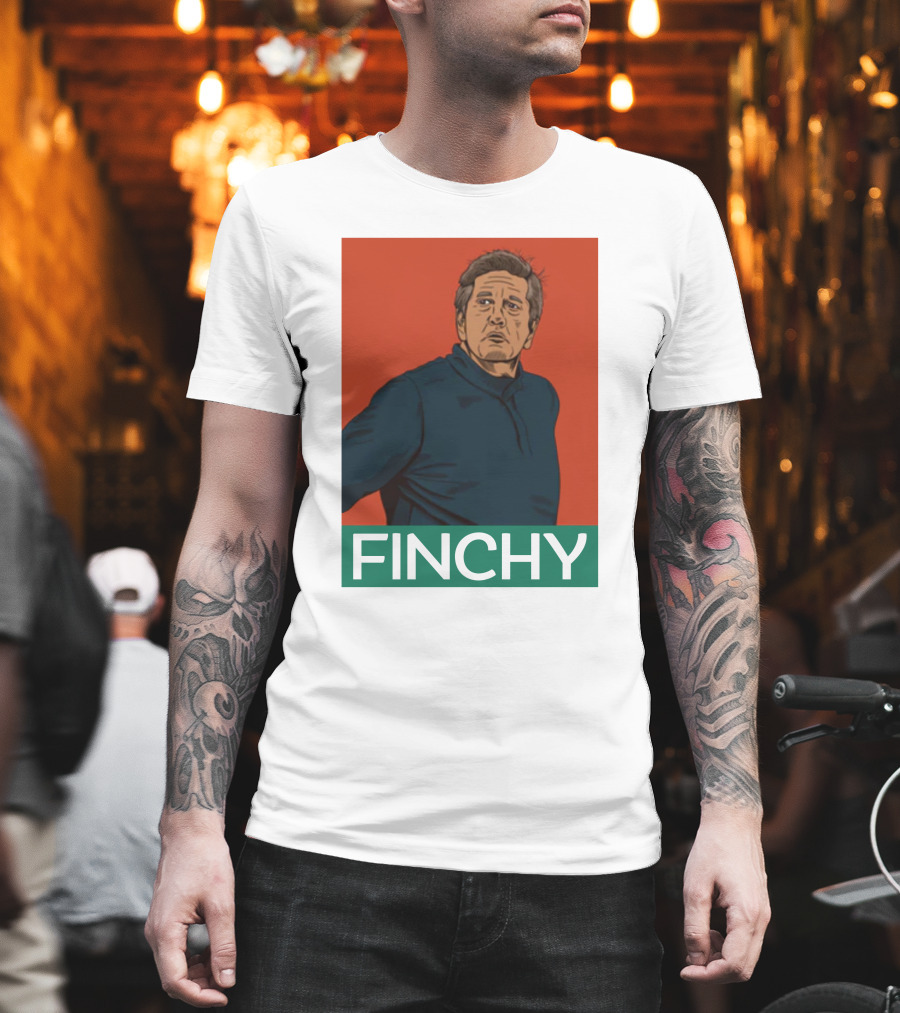 Kat Wearing Finchy Graphs Merch T-Shirt