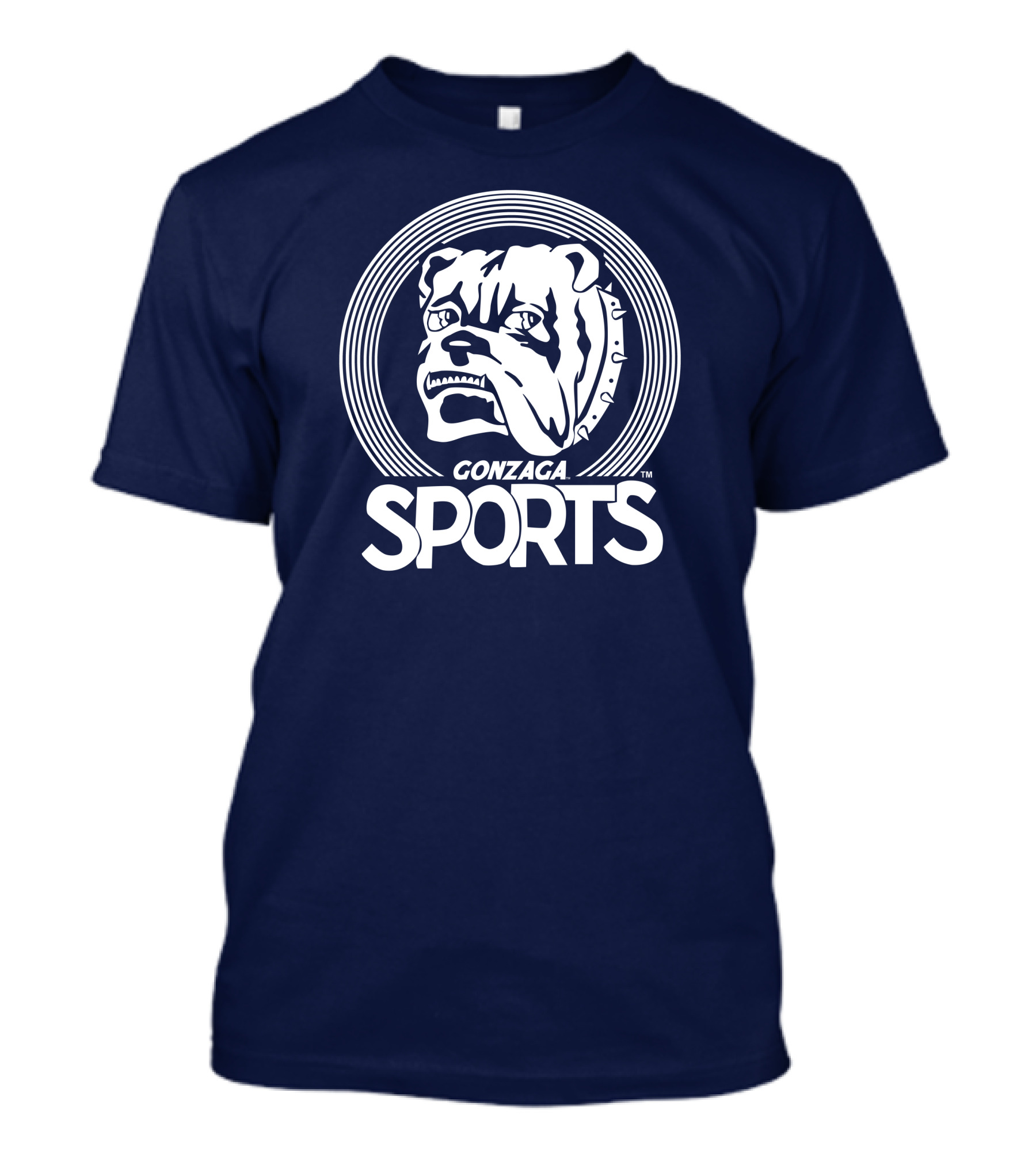 Homefiel Vintage Gonzaga Sports Bulldog T-Shirt