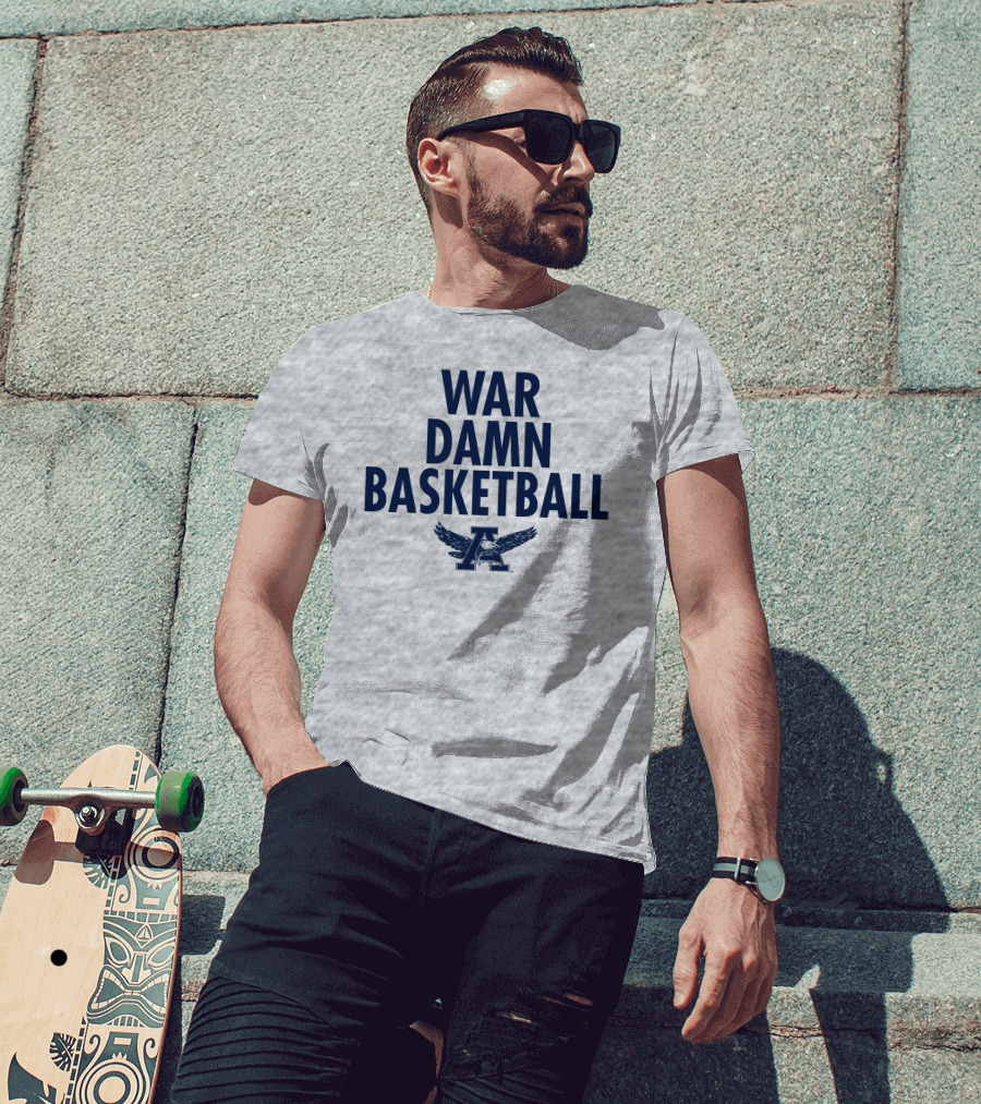 Auburn War Damn Basketball Eagle T-Shirt