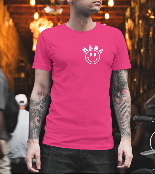 Mama Smiley Face If Your Kid Tries To Bully Mine T-Shirt Mama Smiley Face If Your Kid Tries To Bully Mine T-Shirt