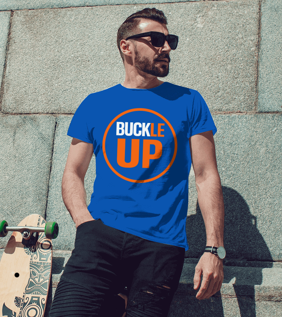 Mets Manager Buck Showalter Buckle Up New York Baseball Fan Spirit T-Shirt